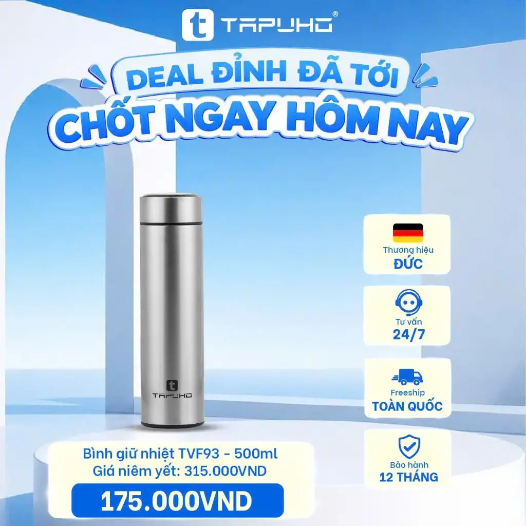 Bình giữ nhiệt TAPUHO TVF93 - 500ml