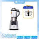Máy xay nấu đa năng TAPUHO T01: Tặng Nồi inox TAPUHO TP2625 - 24cm