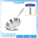 Chảo inox 3 lớp nguyên khối TAPUHO TP8789 - 26cm: Tặng Bình giữ nhiệt TAPUHO TVF93