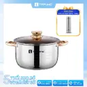 Nồi inox cao cấp TAPUHO TP2625 - 24cm: Tặng Bình giữ nhiệt TAPUHO TVF93