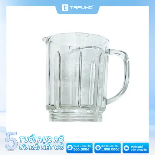 [T01COITHUYTINH] Cối (Chỉ phẩn thủy tinh) - Máy Xay Nấu Đa Năng TAPUHO T01