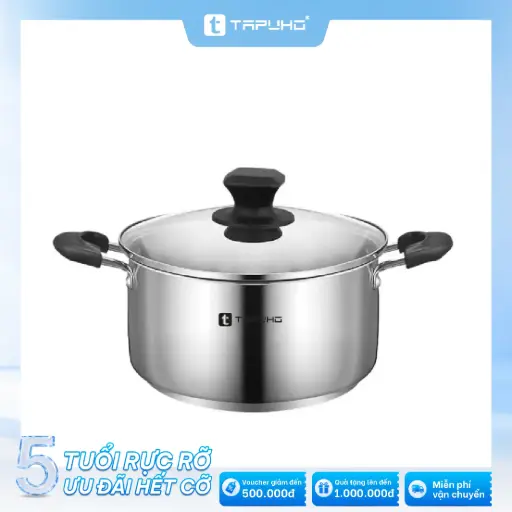 Nồi Inox Cao Cấp Liền Khối TAPUHO TP8326